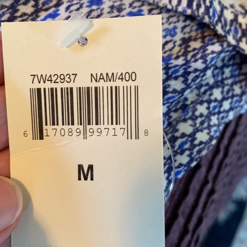 NWT - Lucky Brand Women’s Tie Top - Picture 6 of 6